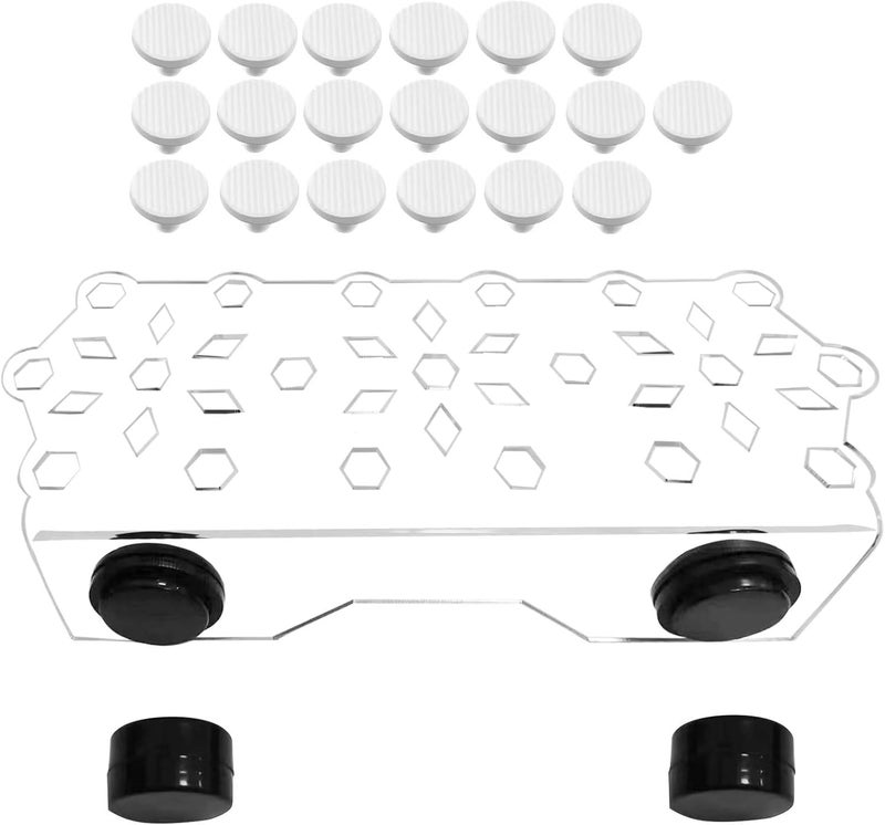 Saricho Coral frag Magnetic Holder Set with 19 Coral frag Plug Ceramic Bases - Image 1